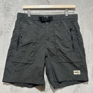 Howler Bros Pedernales Packable Shorts 34 Hybrid Elastic Waistband Zip Pockets